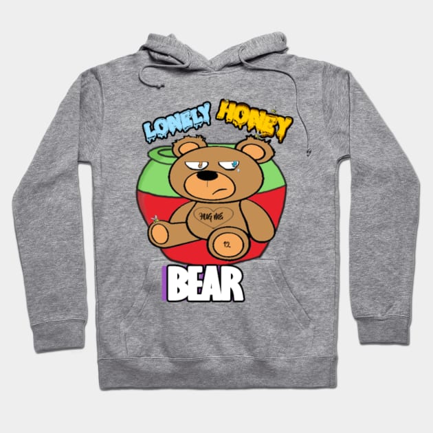 Lonely Honey Bear Hoodie by official12Nation